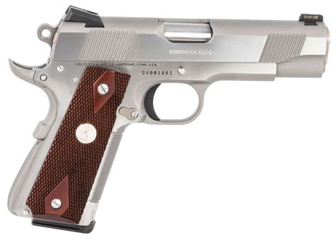 Colt Mfg O4012xsz 1911 Combat Commander Elite 45 Acp 425 81 Two Tone