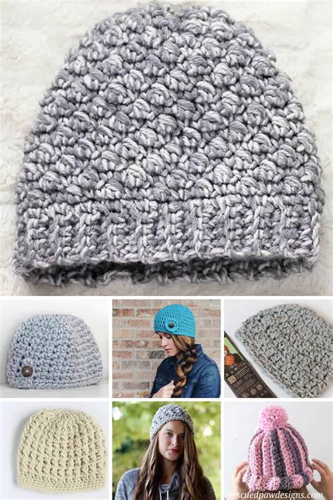 7 Bulky Yarn Crochet Hat Patterns Easy Crochet Patterns