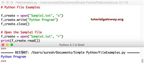 Python File