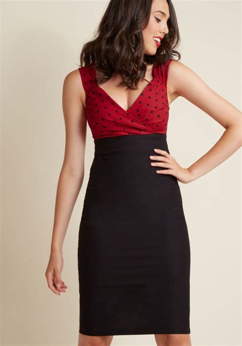 33 things you should buy from modcloth right now red sheath dress dresses red holiday dress