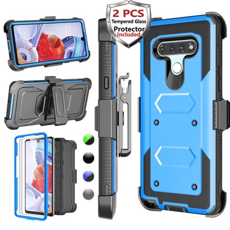 Lg Stylo 6 Case Lg K71 Stylus Lg Stylo 6 Case With 2 Pack Temerped