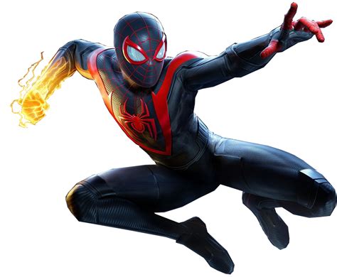 Spider Man Miles Morales Render 4 By Krrwby On Deviantart