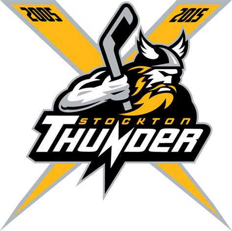 Stockton Thunder Sports Logo Inspiration Sports Team Logos Hockey Logos