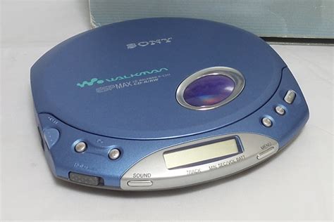 Sony De351 Cd Walkman Portable Cd Player Blue D E351lc