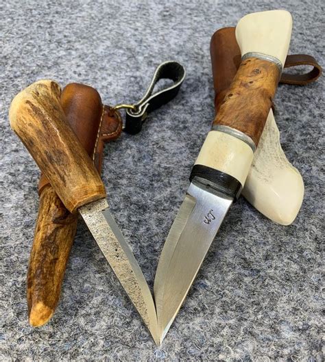 Sweden Two Unique Swedish Knives Norrland Hunting Knife Catawiki