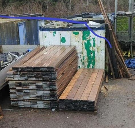 Reclaimed Scaffold Boards Used Scaffolding Planks For Sale