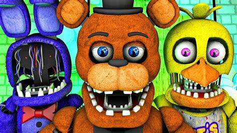 Five Nights At Freddy S Song Fnaf 2 Sfm 4k Withered Ocular Remix Youtube