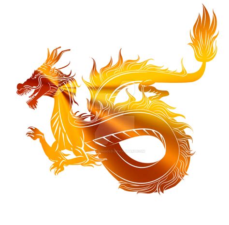 Golden Chinese Dragon 61 By Anavringold On Deviantart