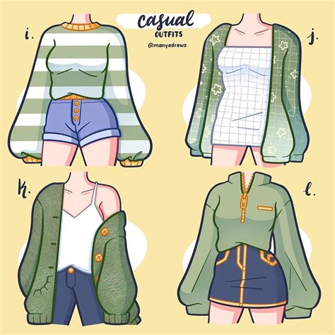 Manya Draws On Instagram “💖 💖 Which Outfit Is Your Favorite Which Set