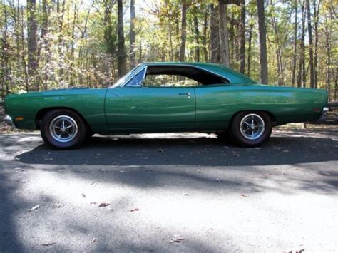 1969 Plymouth Roadrunner Original Rallye Green Car One Of The Nicest
