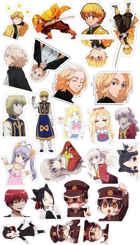 Top 15 Anime Sticker Pack