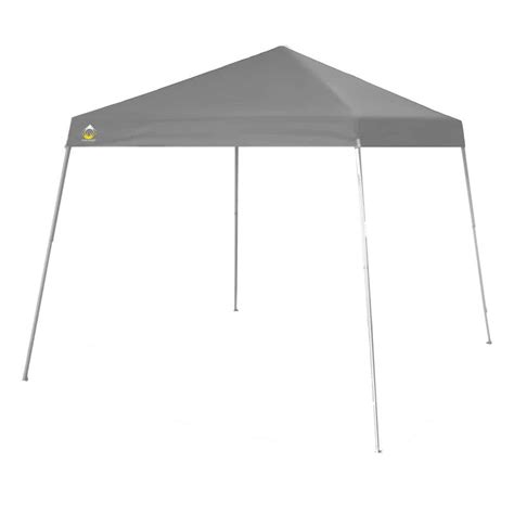 Crown Shades 10 Ft X 10 Ft Gray Pop Up Canopy With Carry Bag 8x8gray
