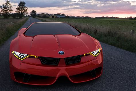 Bmw Bmw M10 Concept Art Concept Cars Red Cars Wallpapers Hd Desktop And Mobile Backgrounds