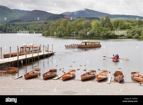 The Boat Landing Derwentwater Hi Res Stock Photography And Images Alamy