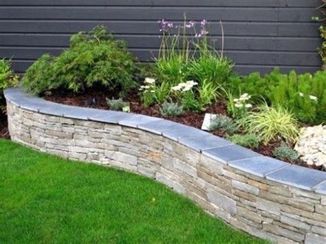 20 Gorgeous Front Yard Retaining Wall Ideas For Front House Trendecors
