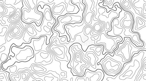 Background Of Contour Topographic Map Abstract Topography And