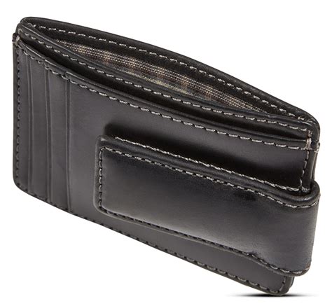 Carryall Magnetic Front Pocket Wallet In Black Mens Wallet The Snare Shop