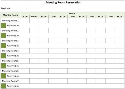 Reservation templates on this page, we have assembled excel templates to help you with reservation, booking, and inventory. Calendar Template For Scheduling A Conference Room Image | Calendar Template 2020