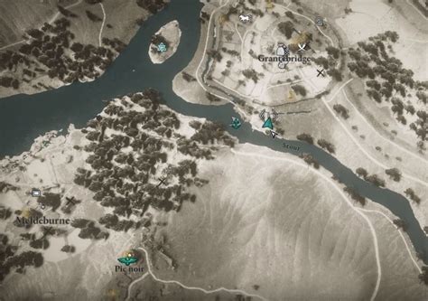 Assassin S Creed Valhalla Grantebridgescire Treasure Hoard Map