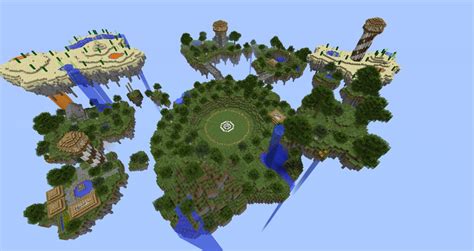 Minecraft Floating Island Map Floating Island Schematic Crpodt