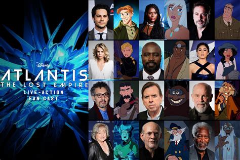 Atlantis The Lost Empire Live Action Fan Cast By Tristanhartup On