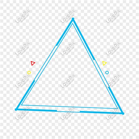 Bentuk Segi Tiga Warna Biru Clipart Lorenzotarodixon