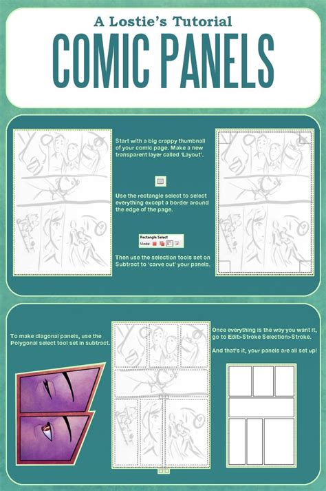 A Losties Tutorial Comic Panels And Layouts By Lostie815deviantart