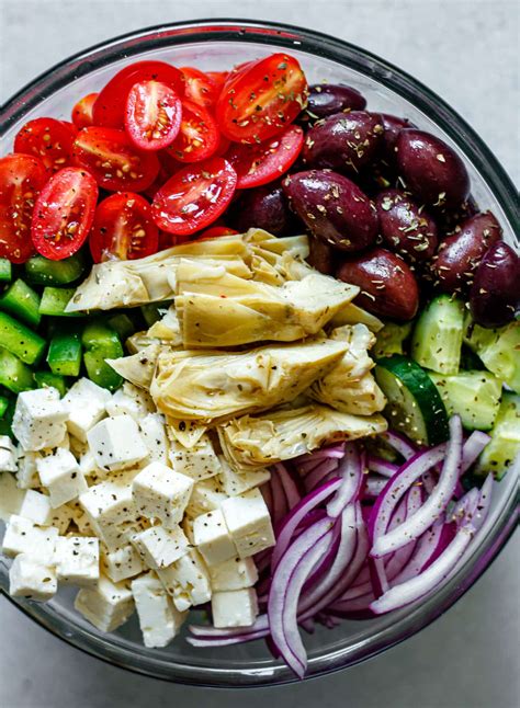 The Best Greek Salad All The Healthy Things