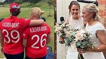 England cricket couple Nat Sciver and Katherine Brunt to go by their ...