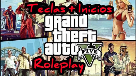 Como Jugar Gta V Roleplay👍 Teclas Principales🎮 Youtube