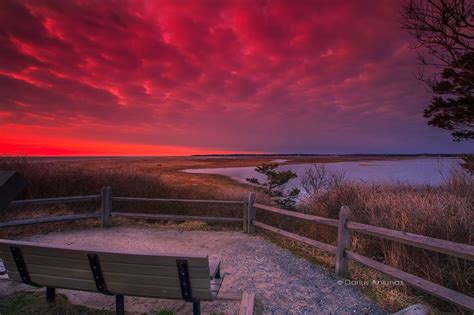 Glorious Sunrise This Morning Salt Marshes Cape Cod National Seashore