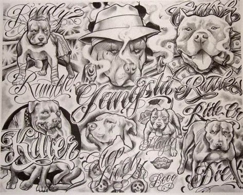 Image Result For Boog Tattoo Flash Stencils Chicano
