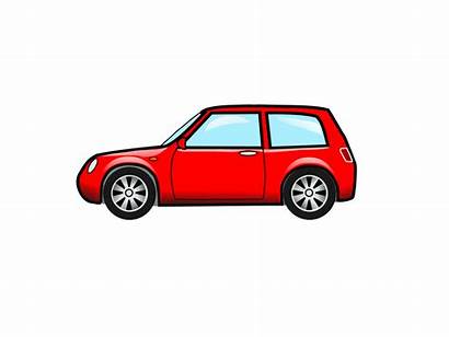 Clipart Mobil Clip Gambar Cartoon Ilustrasi Hatchback