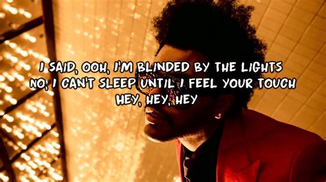 The Weeknd Blinding Light Lyricshd Youtube
