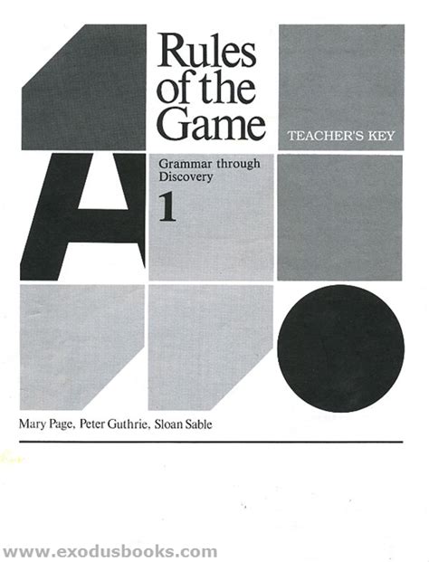 Ldm 2 module 2 with answers key pdf for download. Rules of the Game 1 - Teacher's Key - Exodus Books