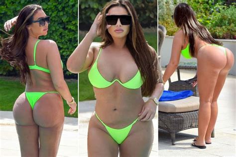 Lauren Goodger S Impossibly Peachy Bum Threatens To Burst Out Of Her
