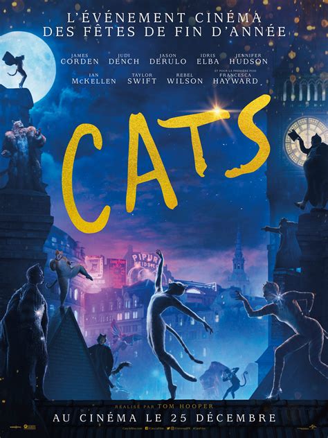 A tribe of cats called the jellicles must decide yearly which one will ascend to the heaviside layer and come back to a new jellicle life. Les Cinémas Aixois :: Comedie musicale :: Cats