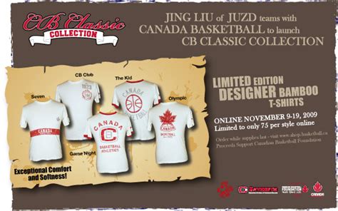 Canada Basketball Launches Cb Classic Collection By Juzd