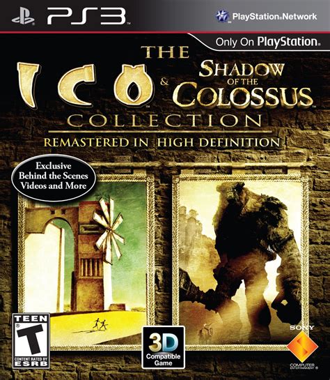 Ico Shadow Of The Colossus Collection Playstation Game
