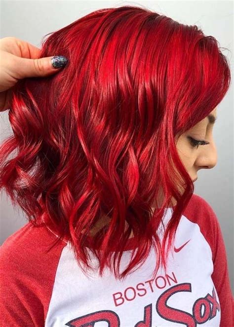 Fire Red Hair Dye Permanent Albina Blackman