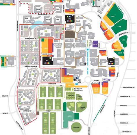 Utd Campus Map