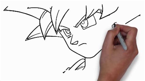 Always compare the drawing to the original and correct any mistakes you see. Coloring Pages-how to draw goku super saiyan blue - easy ...