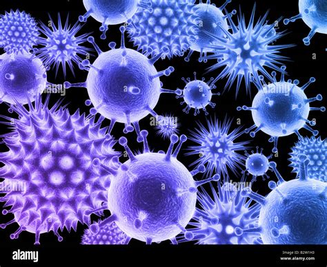Different Viruses Stock Photo Alamy
