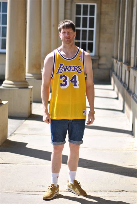 La Lakers Jersey Jersey Outfit Stylish Men Jersey