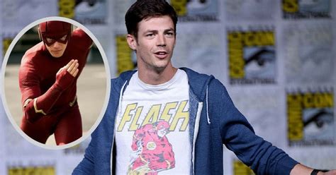 The Flash Star Grant Gustin Fires Back At Body Shaming Fans Meaww