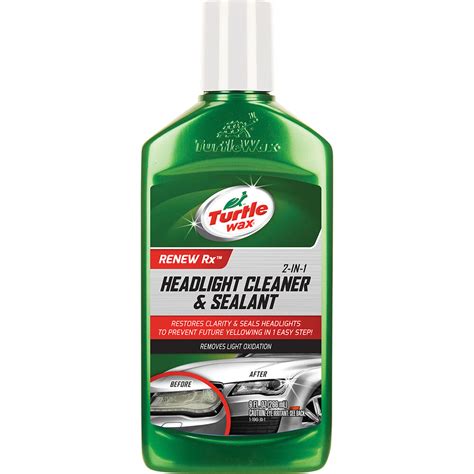 Turtle Wax Headlight Cleaner And Sealant 266ml Supercheap Auto New