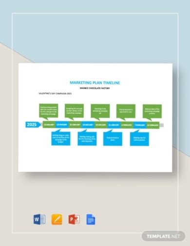 Marketing Timeline 6 Examples Format Pdf