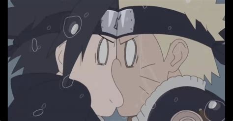 Naruto And Sasuke Waterfall Kiss Episode Narutodw