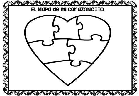 El Mapa De Mi Corazón Día Del Amor Y La Amistad 5