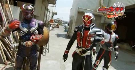 The following weapons were used in the television series kamen rider wizard: Kamen Rider Wizard Net Movies Trailer - JEFusion